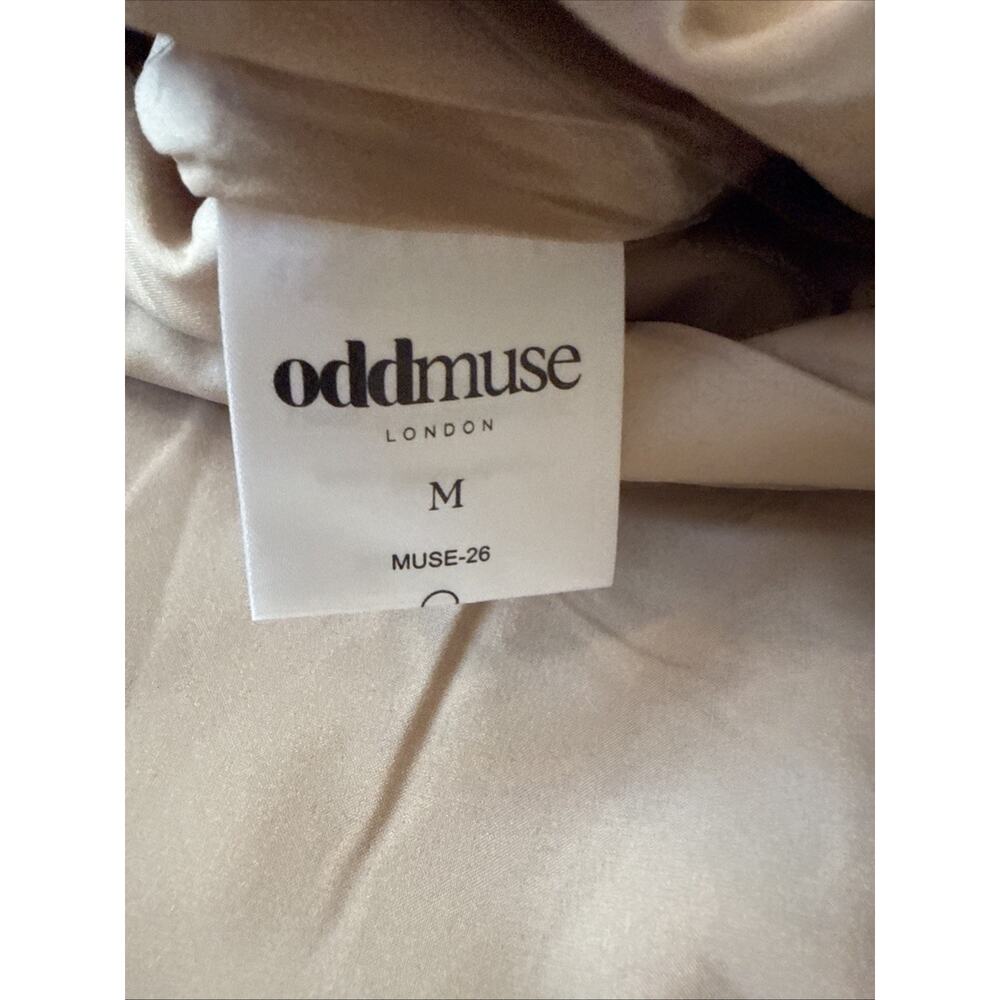 ODD MUSE Ultimate Muse Wide Leg Sleeveless Jumpsuit Camel Chic Size Medium New - Picture 7 of 13